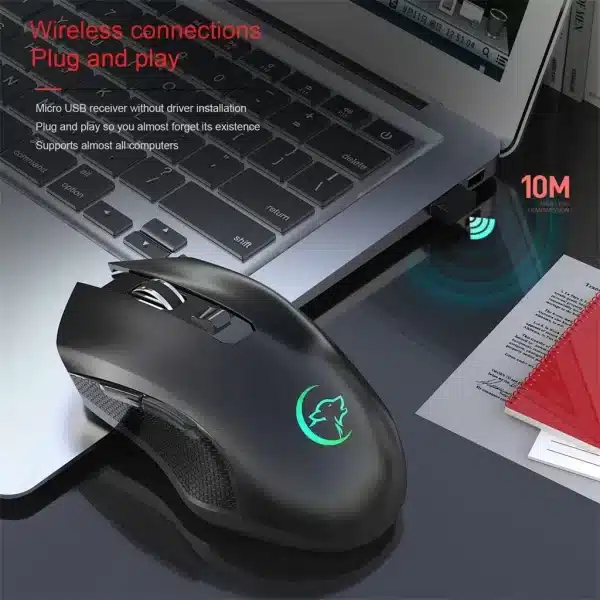 2.4G Wireless Mouse Optical PC Mouse - Image 3