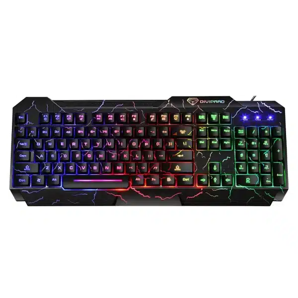 Crack Backlit Gaming Keyboard