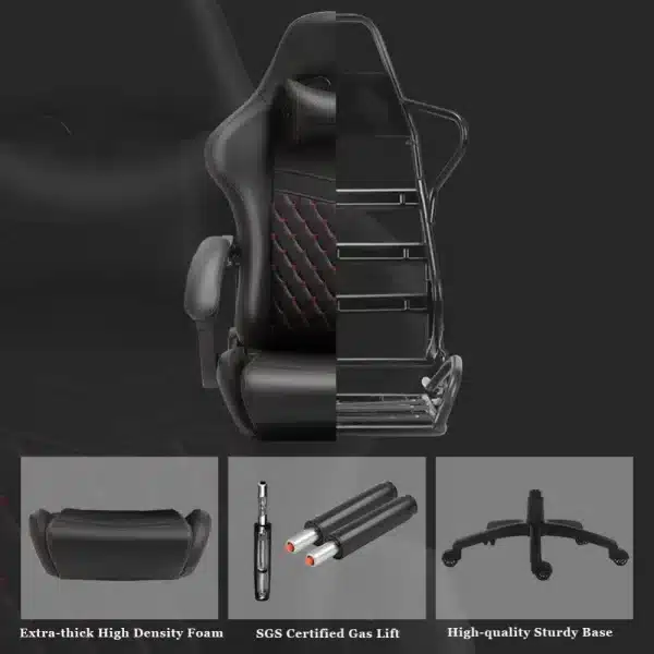 Vintage Style Gamer Armchair - Image 5