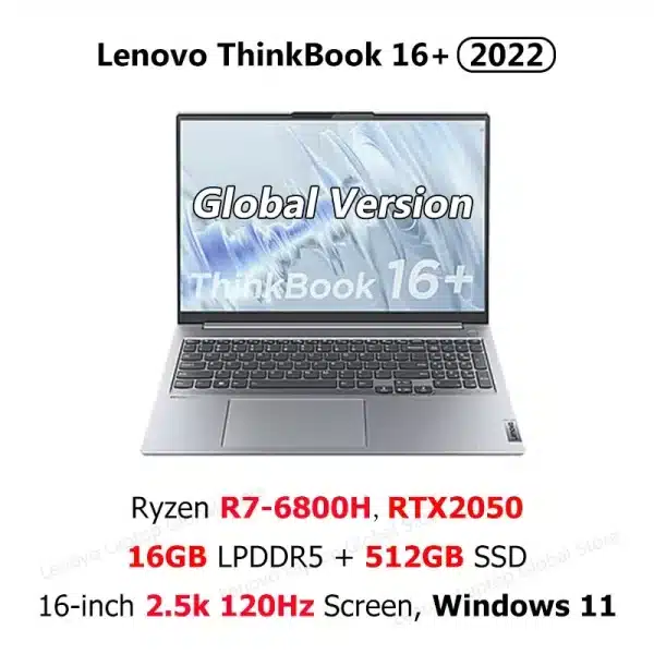 Lenovo ThinkBook 16+ Laptop Ryzen R7 6800H - Image 9