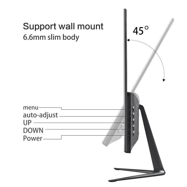 24 Inch Anmite 75Hz LCD Monitor - Image 3