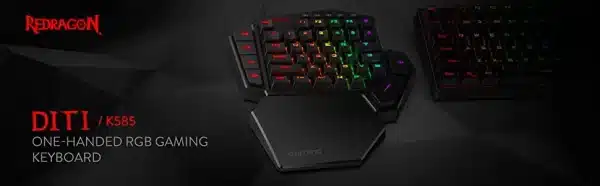 Redragon K585 DITI One-Handed RGB Mechanical Gaming Keyboard, Professional Gaming Keypad - Image 6